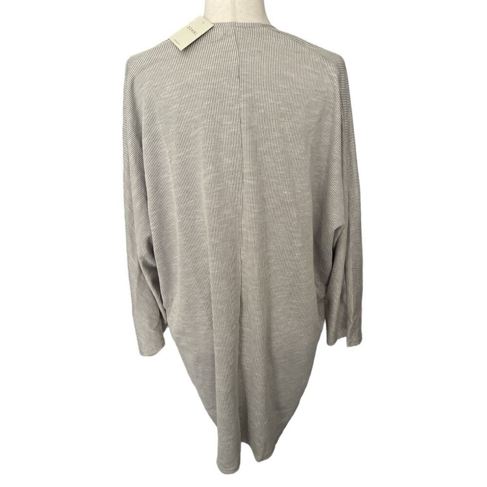 New Donni Ribbed Sandwash Open Front Cardigan one size - Picture 4 of 9